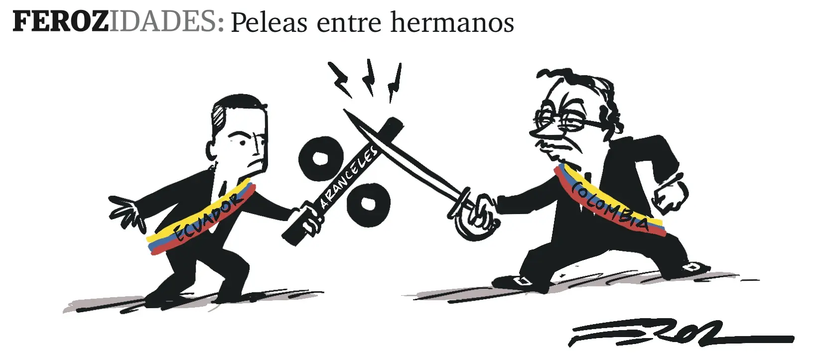 Ferozidades: Peleas entre hermanos