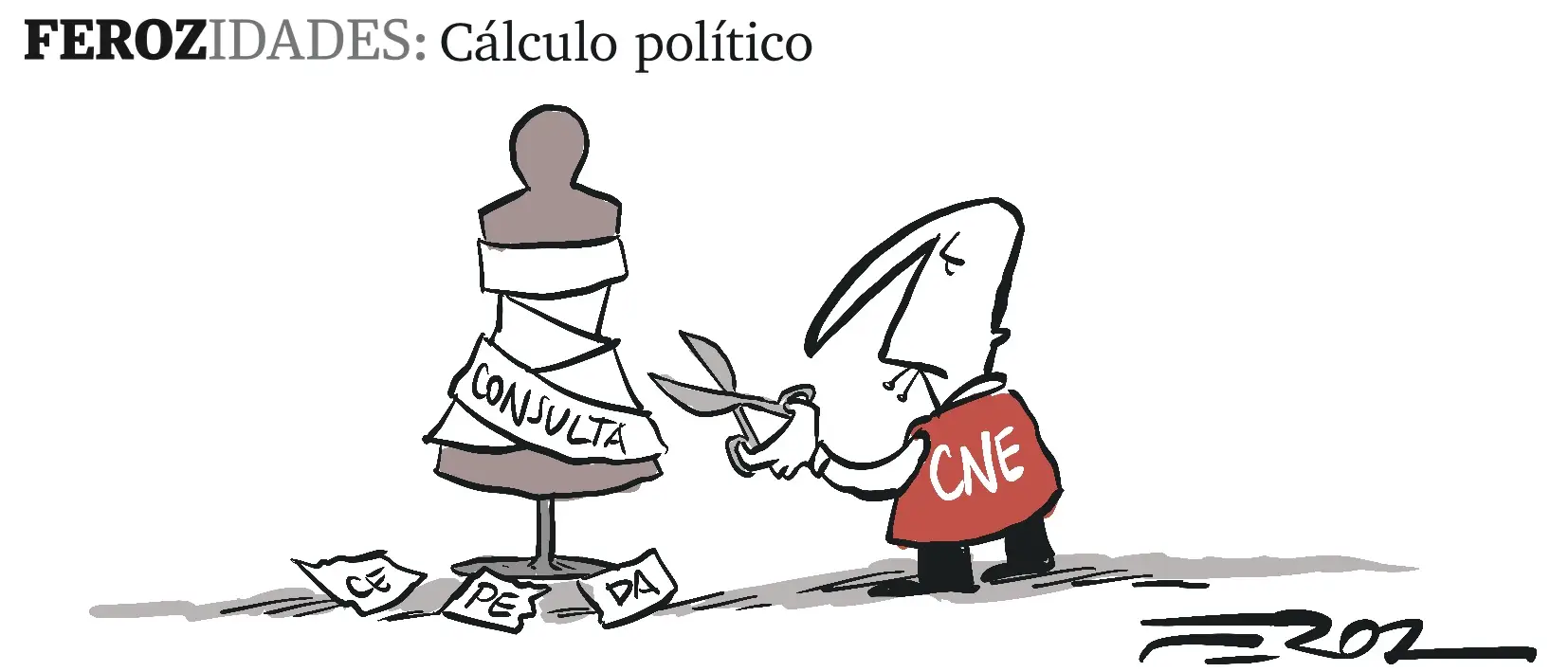 Ferozidades: Cálculo político