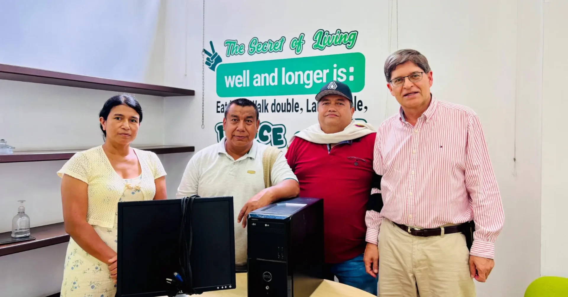 Entrega tecnológica a resguardo indígena de Génova