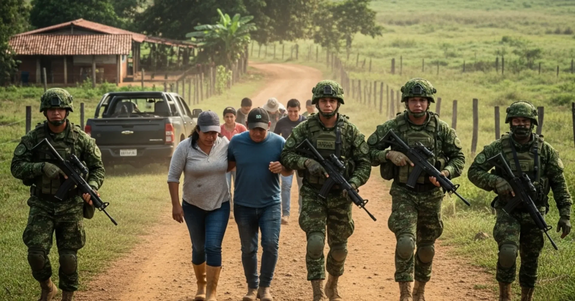 Ejército rescata a 13 personas secuestradas por disidencias de las Farc en el Meta