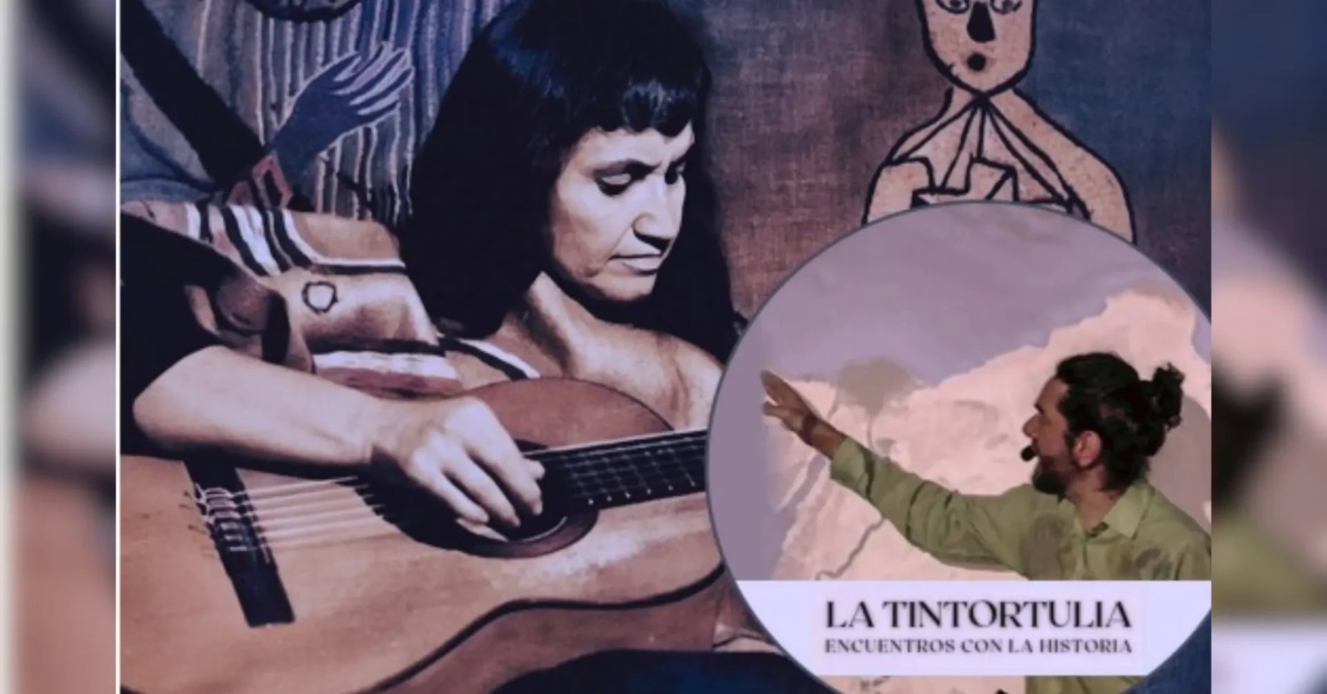 La Tintortulia llega a Teatro Azul con un viaje sensible por la vida y obra de Violeta Parra