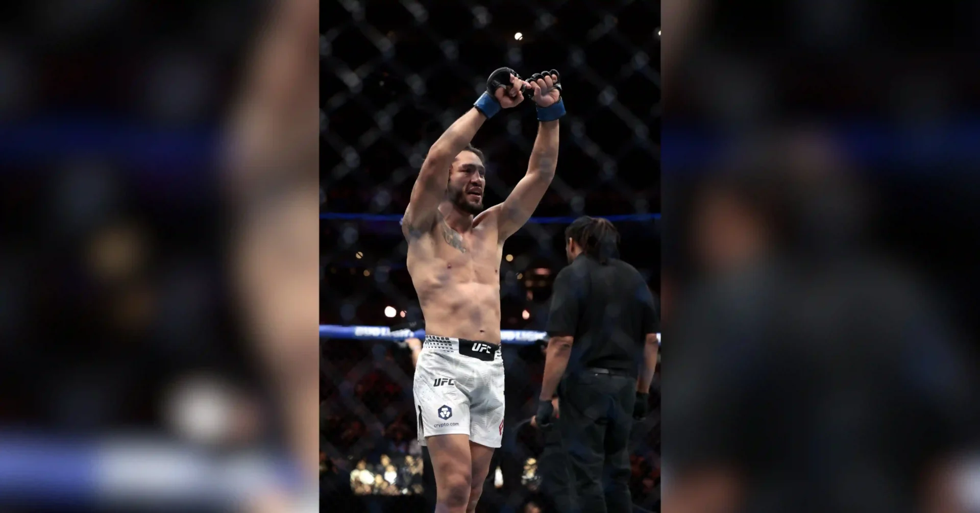 Blair Reyes ganó por nocaut técnico en la UFC de México
